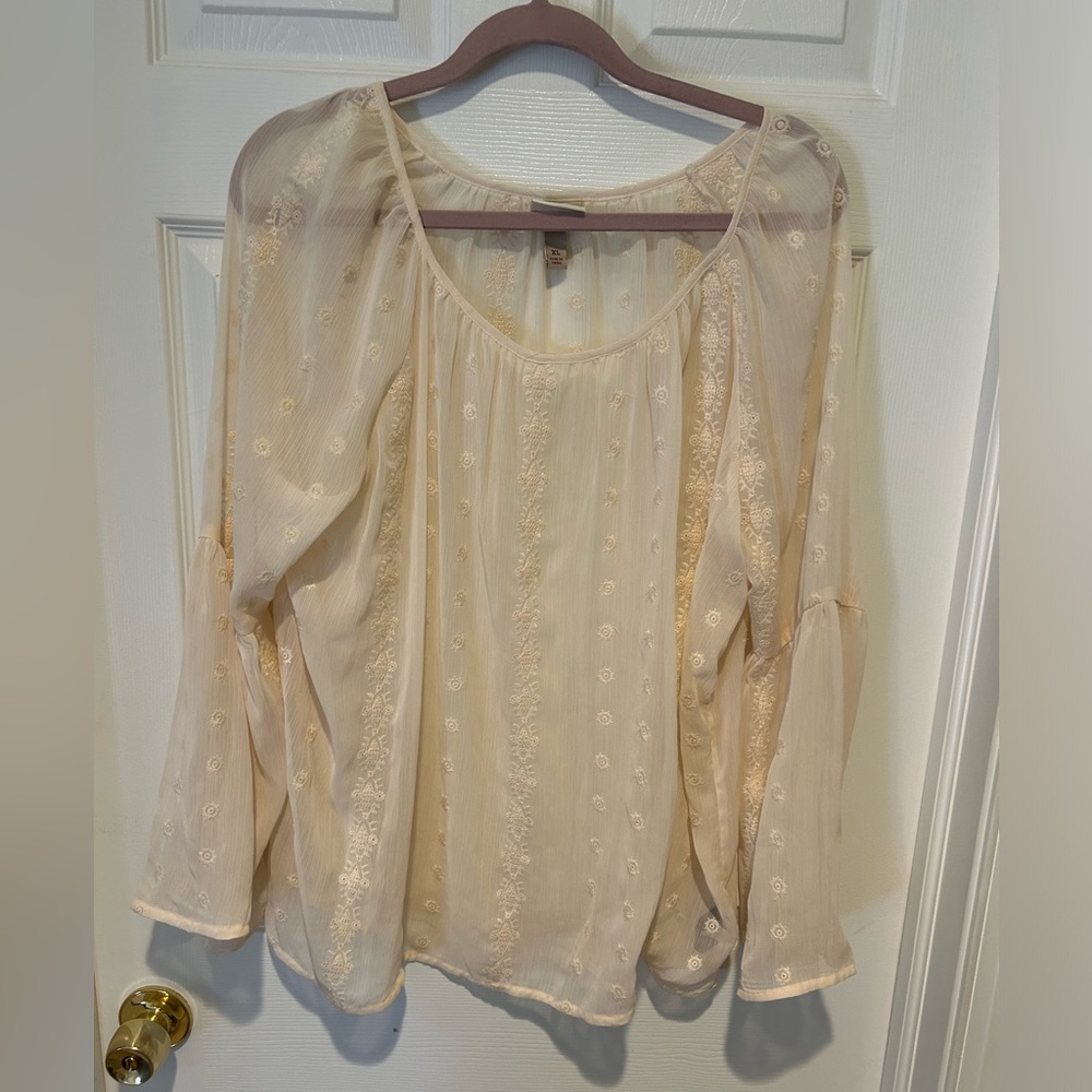 Sheer Lace Tunic